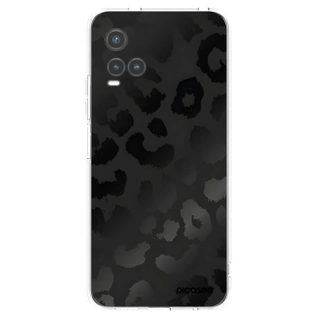 Picasee silikonska prozirna maskica za Vivo Y33s - Midnight Leopard