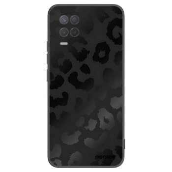 Picasee crna silikonska maskica za Realme 8 5G - Midnight Leopard
