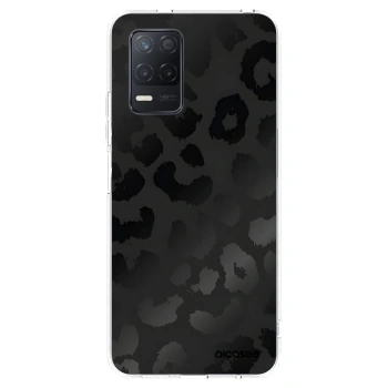 Picasee silikonska prozirna maskica za Realme 8 5G - Midnight Leopard