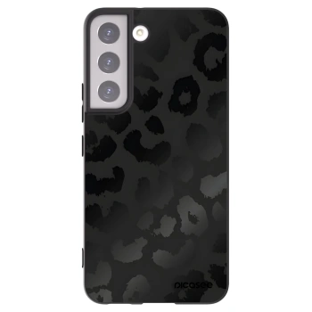 Picasee crna silikonska maskica za Samsung Galaxy S22 5G - Midnight Leopard