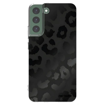 Picasee silikonska prozirna maskica za Samsung Galaxy S22+ 5G - Midnight Leopard