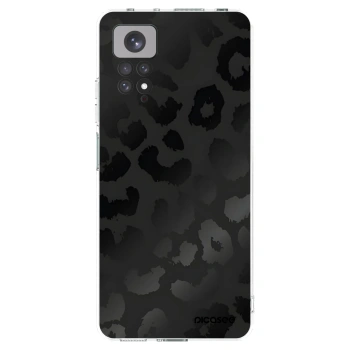 Picasee silikonska prozirna maskica za Xiaomi Redmi Note 11 - Midnight Leopard