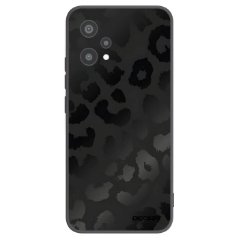 Picasee crna silikonska maskica za Realme 9 Pro 5G - Midnight Leopard