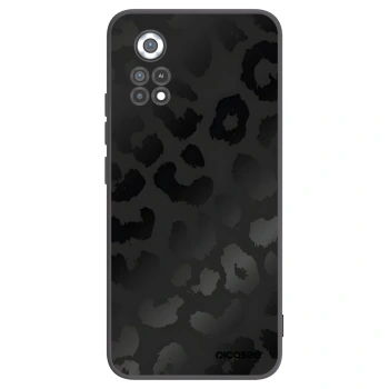 Picasee crna silikonska maskica za Xiaomi Poco X4 Pro 5G - Midnight Leopard