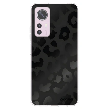 Picasee silikonska prozirna maskica za Xiaomi 12 - Midnight Leopard