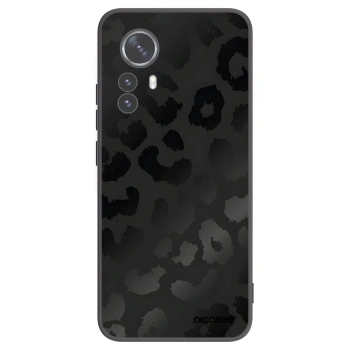 Picasee crna silikonska maskica za Xiaomi 12 Pro - Midnight Leopard