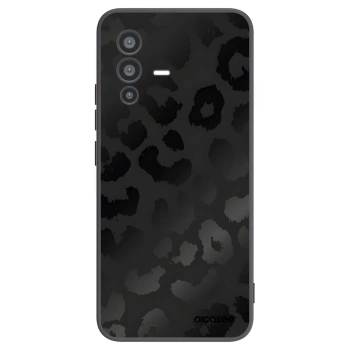 Picasee crna silikonska maskica za Vivo V23 5G - Midnight Leopard