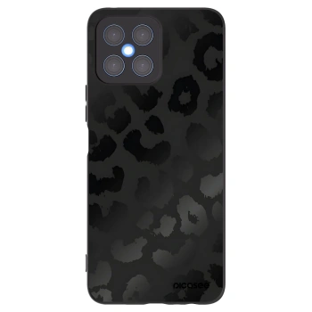 Picasee crna silikonska maskica za Honor X8 4G - Midnight Leopard