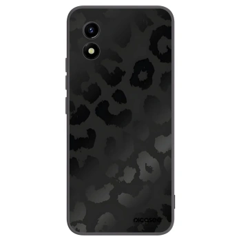 Picasee crna silikonska maskica za Vivo Y01 - Midnight Leopard