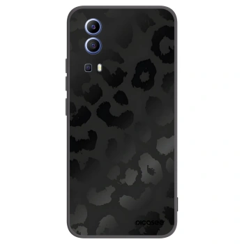 Picasee crna silikonska maskica za Vivo Y52 5G - Midnight Leopard