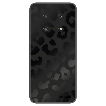 Picasee crna silikonska maskica za Honor Magic4 Lite 5G - Midnight Leopard