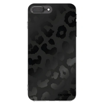 Picasee silikonska prozirna maskica za Apple iPhone 8 Plus - Midnight Leopard