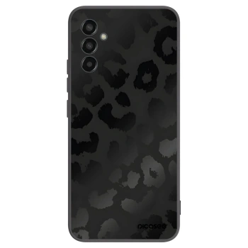 Picasee crna silikonska maskica za Samsung Galaxy M13 M135F - Midnight Leopard
