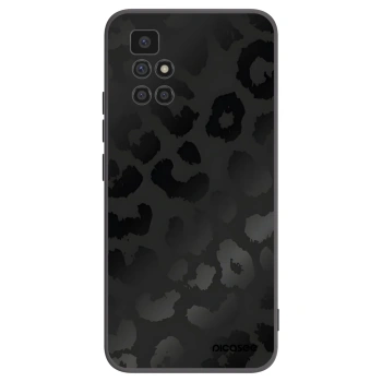 Picasee crna silikonska maskica za Xiaomi Redmi 10 (2022) - Midnight Leopard