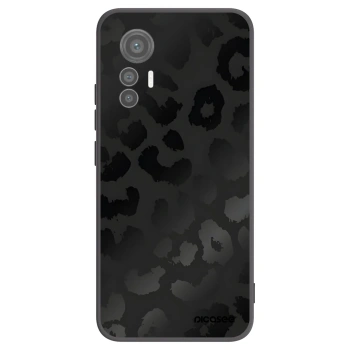 Picasee crna silikonska maskica za Xiaomi 12 Lite - Midnight Leopard