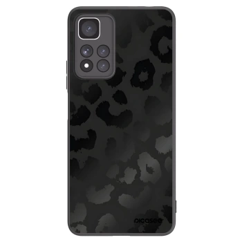Picasee crna silikonska maskica za Xiaomi Redmi Note 11 Pro+ 5G - Midnight Leopard