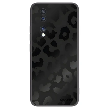 Picasee crna silikonska maskica za Honor 70 - Midnight Leopard