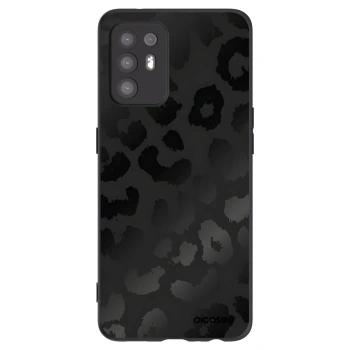 Picasee crna silikonska maskica za OPPO A94 5G - Midnight Leopard