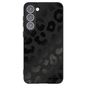 Picasee crna silikonska maskica za Samsung Galaxy S23+ 5G - Midnight Leopard