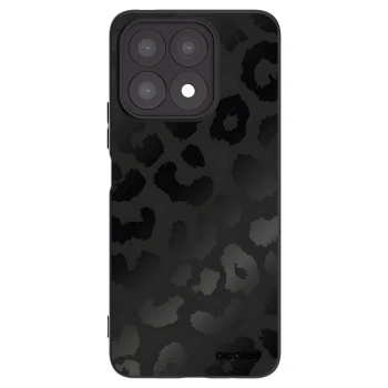 Picasee crna silikonska maskica za Honor X8a - Midnight Leopard