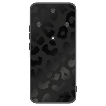 Picasee crna silikonska maskica za Honor Magic5 Lite 5G - Midnight Leopard