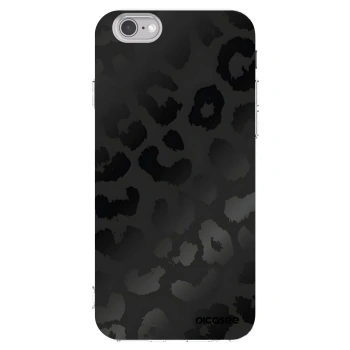 Picasee silikonska prozirna maskica za Apple iPhone 6/6S - Midnight Leopard