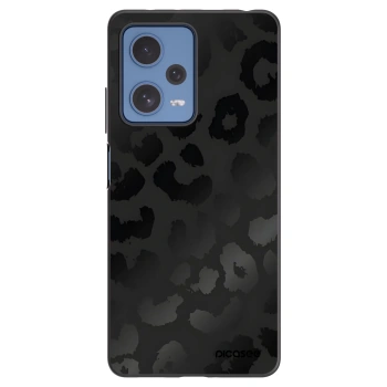 Picasee crna silikonska maskica za Xiaomi Redmi Note 12 Pro 5G - Midnight Leopard