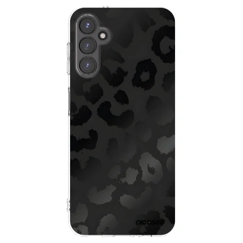 Picasee silikonska prozirna maskica za Samsung Galaxy A14 4G A145R - Midnight Leopard