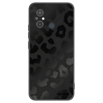 Picasee crna silikonska maskica za Xiaomi Redmi 12C - Midnight Leopard