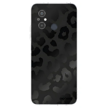 Picasee silikonska prozirna maskica za Xiaomi Redmi 12C - Midnight Leopard