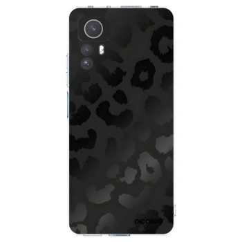 Picasee silikonska prozirna maskica za Xiaomi Redmi Note 12S - Midnight Leopard