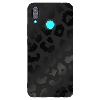 Picasee crna silikonska maskica za Huawei Nova 3 - Midnight Leopard