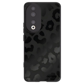 Picasee crna silikonska maskica za Honor 90 5G - Midnight Leopard