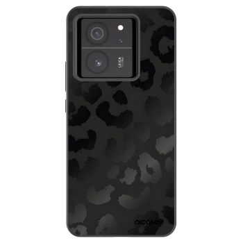 Picasee crna silikonska maskica za Xiaomi 13T Pro - Midnight Leopard