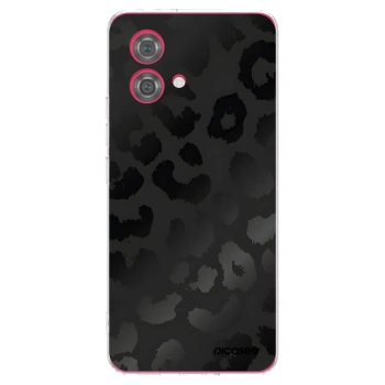Picasee silikonska prozirna maskica za Motorola Moto G84 5G - Midnight Leopard