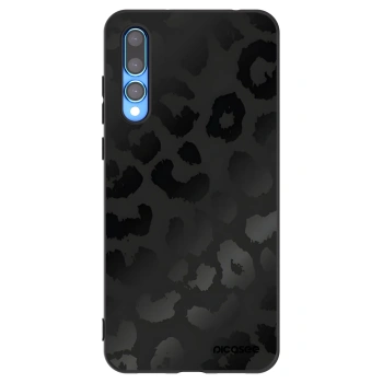Picasee crna silikonska maskica za Huawei P20 Pro - Midnight Leopard