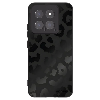 Picasee crna silikonska maskica za Xiaomi 14 - Midnight Leopard