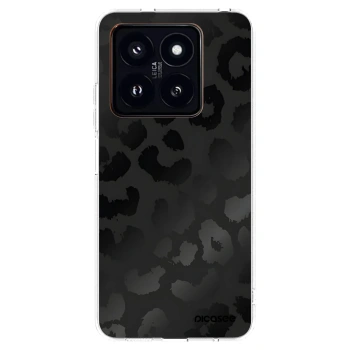 Picasee silikonska prozirna maskica za Xiaomi 14 Pro - Midnight Leopard