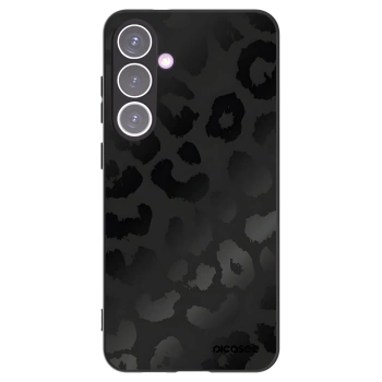 Picasee crna silikonska maskica za Samsung Galaxy S24+ S926B 5G - Midnight Leopard