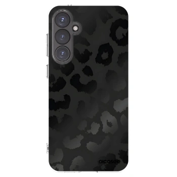 Picasee silikonska prozirna maskica za Samsung Galaxy S23 FE S711B - Midnight Leopard