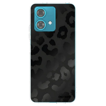 Picasee silikonska prozirna maskica za Motorola Edge 40 Neo - Midnight Leopard