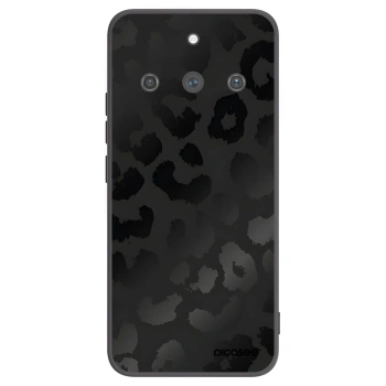 Picasee crna silikonska maskica za Realme 11 Pro+ - Midnight Leopard