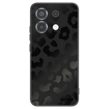 Picasee crna silikonska maskica za Xiaomi Poco X6 - Midnight Leopard