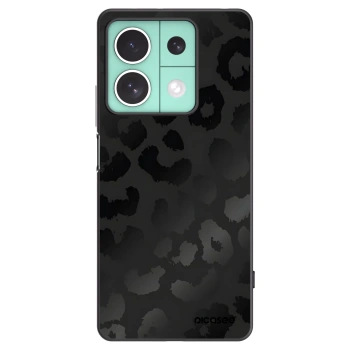 Picasee crna silikonska maskica za Xiaomi Redmi Note 13 5G - Midnight Leopard