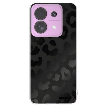 Picasee silikonska prozirna maskica za Xiaomi Redmi Note 13 Pro 5G - Midnight Leopard