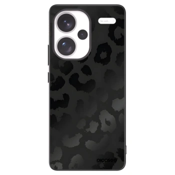 Picasee crna silikonska maskica za Xiaomi Redmi Note 13 Pro+ 5G - Midnight Leopard