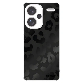 Picasee silikonska prozirna maskica za Xiaomi Redmi Note 13 Pro+ 5G - Midnight Leopard
