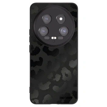 Picasee crna silikonska maskica za Xiaomi 14 Ultra - Midnight Leopard