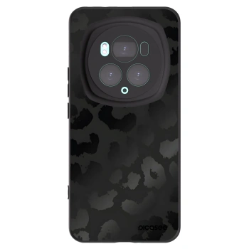 Picasee crna silikonska maskica za Honor Magic6 Pro - Midnight Leopard
