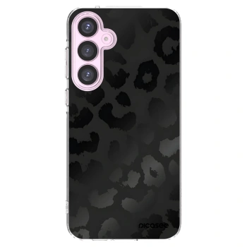 Picasee silikonska prozirna maskica za Samsung Galaxy A55 5G A556B - Midnight Leopard